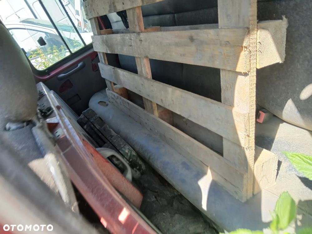 opel movano I dubel kabina fotel fotele kanapa deska kokpit podsufitka boczek boczki klamka - 5