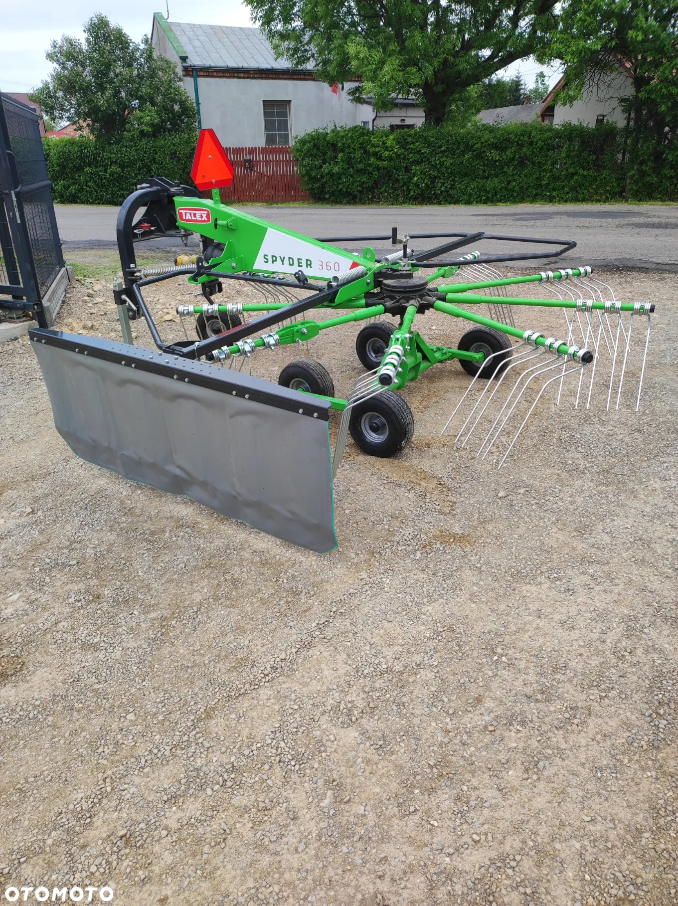ZGRABIARKA KARUZELOWA/ karuzela do siana/ tandem/ wałek WOM ze sprzęgłem/ 3,6m TALEX/ SPIDER 360 promocja/ transport gratis/fartuch / - 8
