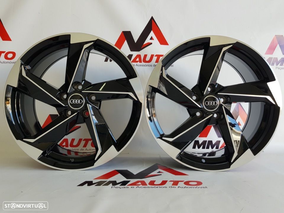 Jantes Audi A9 Preto 18 - 1