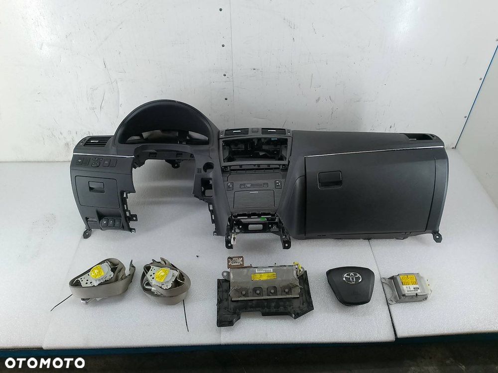 DESKA ROZDZIELCZA,KONSOLA PODUSZKI SENSOR PASY TOYOTA AVENSIS III T27 - 1