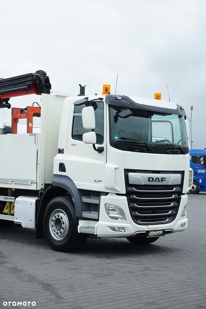 DAF CF / 480 / 6 X 2 / SKRZYNIOWY + HDS / PALFINGER PK 22 001L / OŚ SKRĘTNA / CHWYTAK - 31