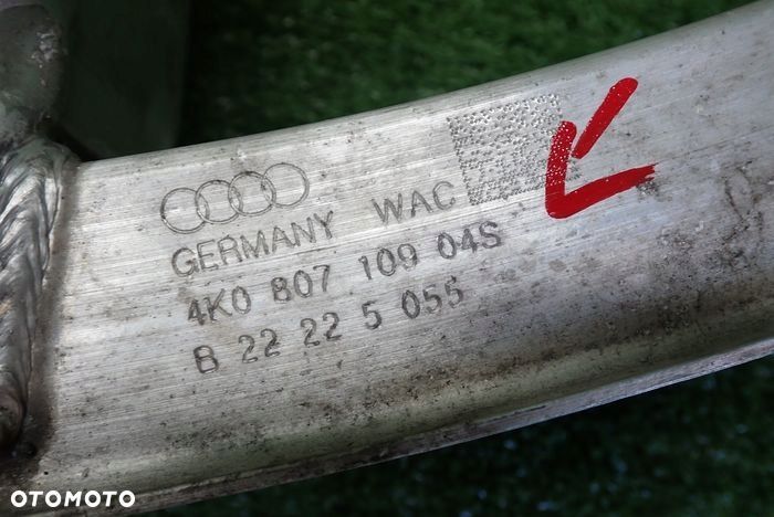 AUDI A6 C8 18- belka zderzaka przednia przód - 5