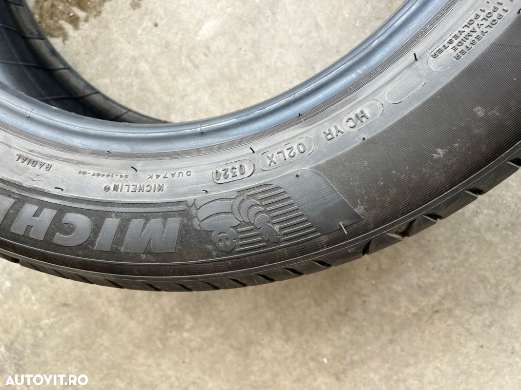 vând 4 anvelope 225/55/18 Michelin de vară ca noi - 8