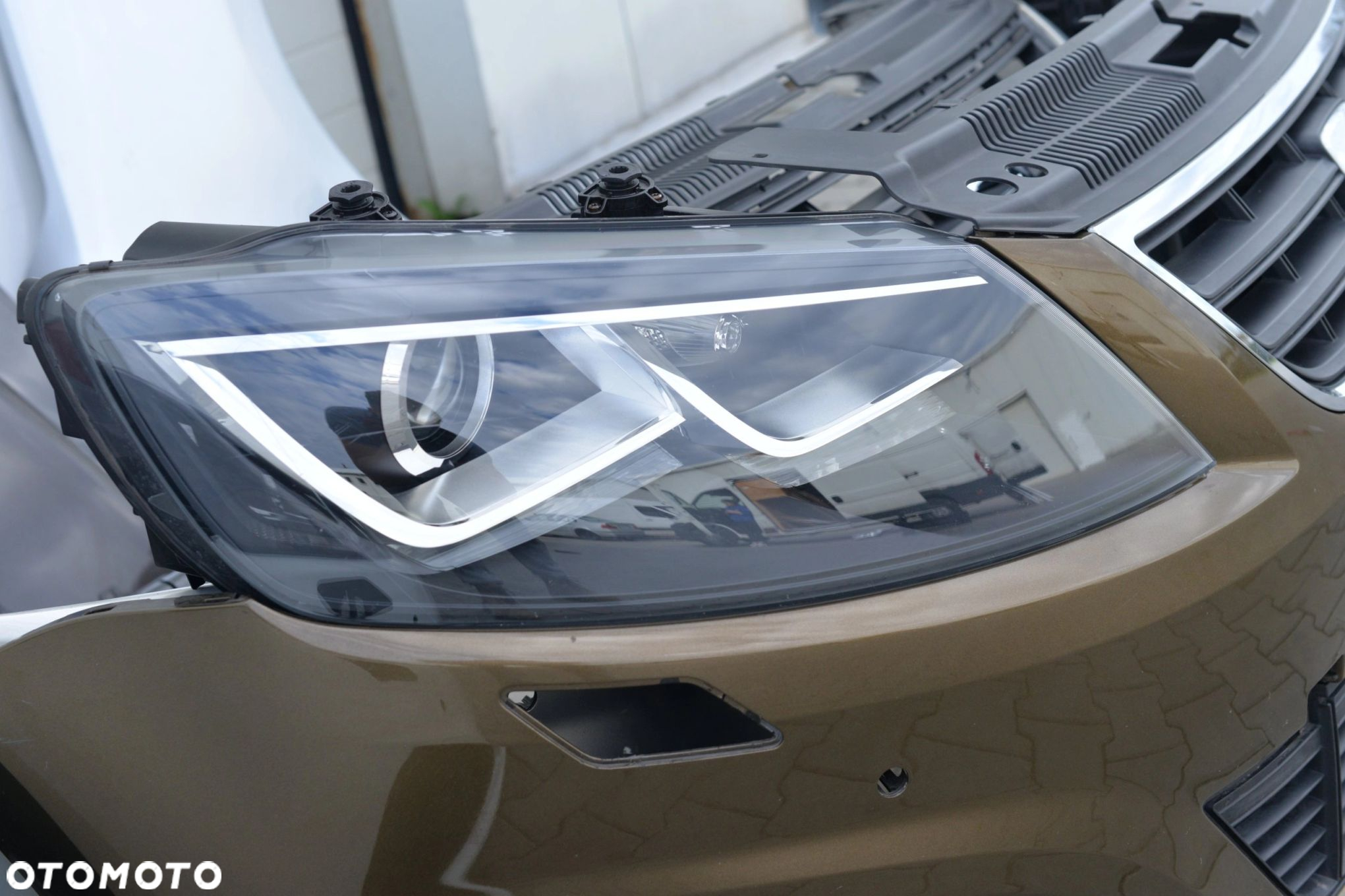 MASKA ZDERZAK BŁOTNIK REFLEKTOR GRILL PAS PRZEDNI SEAT ALHAMBRA 10- - 12
