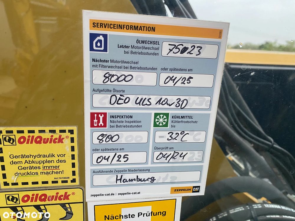 Caterpillar CAT M317F, 2018 ROK, 7800 MTH, Z NIEMIEC, KRÓTKI TYŁ, SERWISOWANA W CAT, - 22