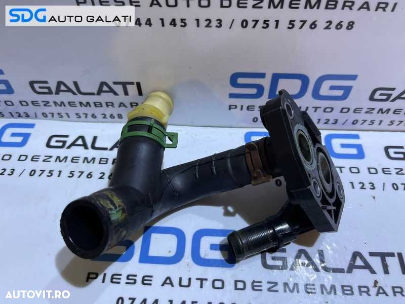 Furtun Conducta Apa Carcasa Termostat Motor Nissan Qashqai 1.5 DCI 2007 - 2013 Cod 800386720 [L7649] - 1