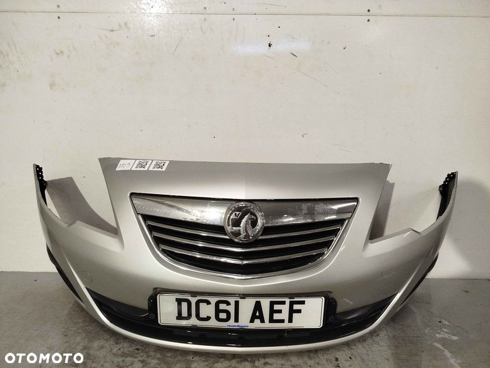 + ZDERZAK PRZÓD PRZEDNI DO OPEL MERIVA B 2 II Z176 Z157 SREBRNY HALOGENY - 1