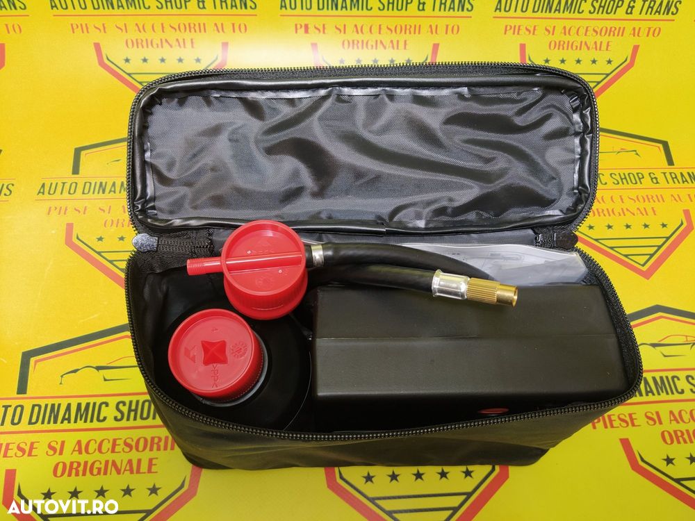 Compresor auto + Husa umflat roti kit pana original Subaru 12V 120w - 7
