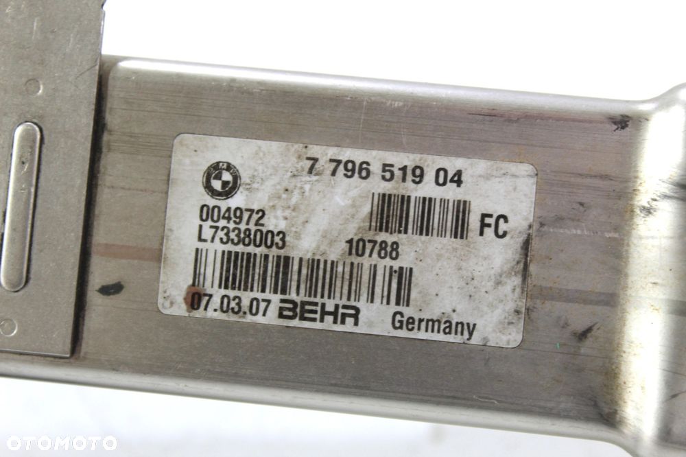 CHŁODNICZKA SPALIN EGR BMW X3 E83 E90 E91 3.0D - 2