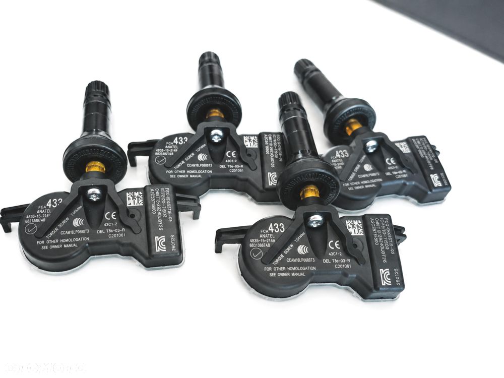 4x Czujnik ciśnienia kół TPMS USA Chrysler Pacifica Dodge Durango - 1