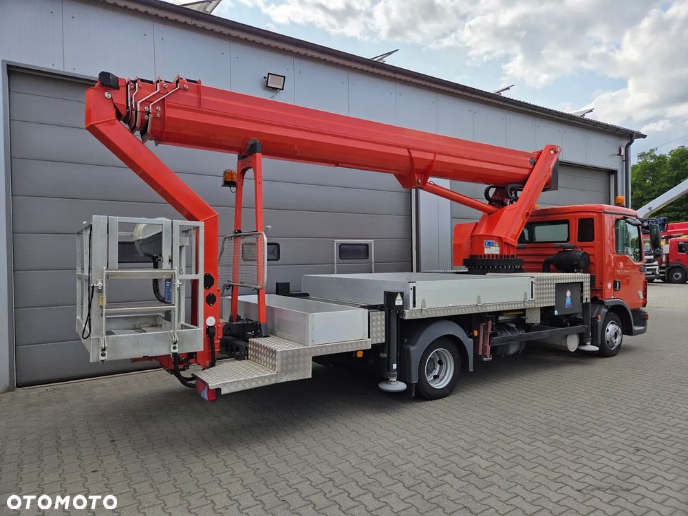 MAN TGL 7.150 - 33 m RUTHMANN T 330 Podnośnik koszowy montażowy ZWYŻKA WUMAG Palfinger jak WT 300 GSR Multitel Bronto Skylift Teupen Omme JLG Genie UDT - 8