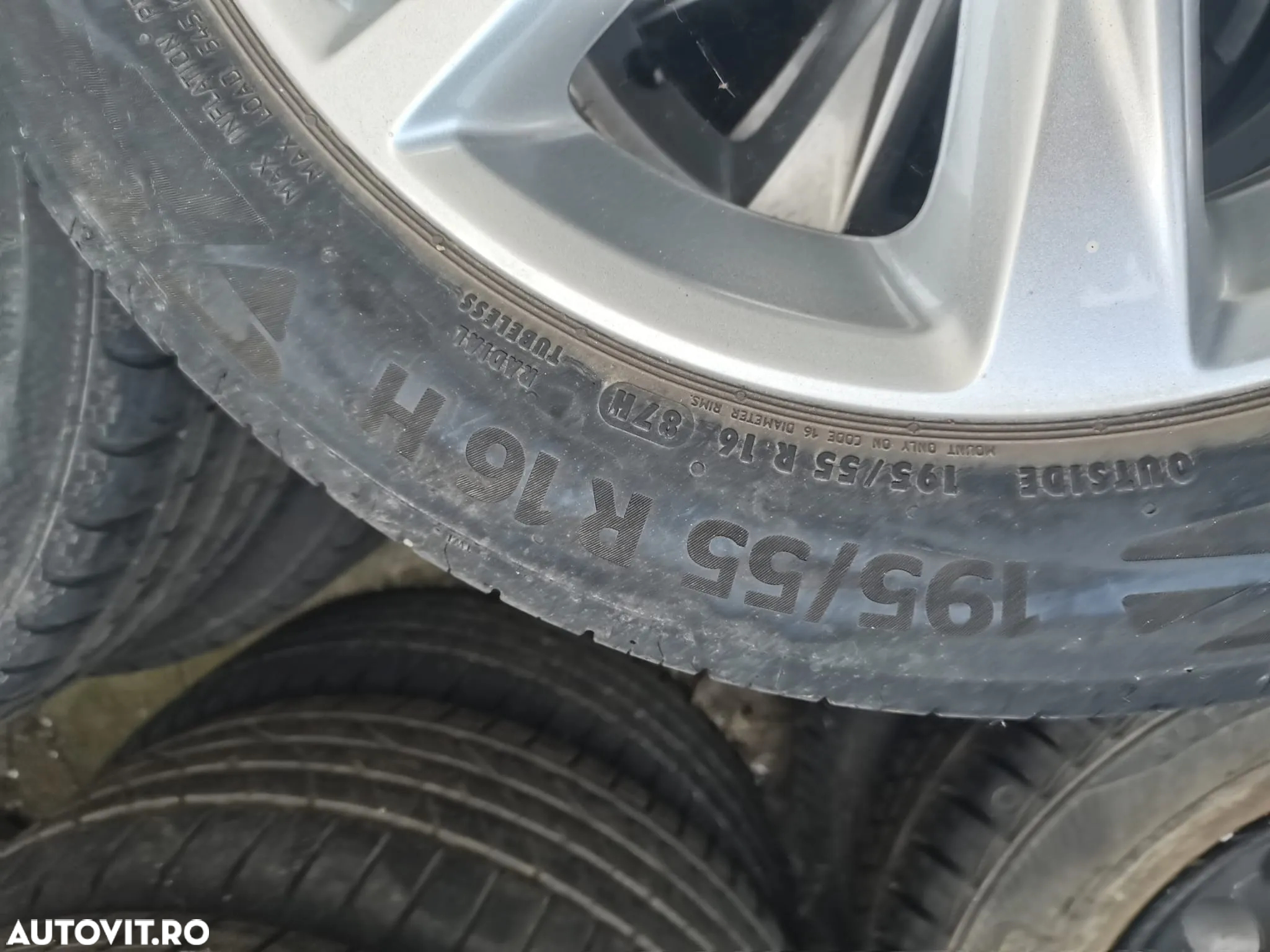 Jante 16 Opel Corsa F 195/55R16 6,5J6 CH4-38 - 2