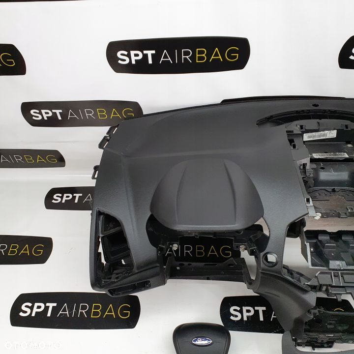 FORD ECOSPORT DESKA ROZDZIELCZA KONSOLA KOKPIT PULPIT PODUSZKI AIRBAG AIR BAG PASY KIT SET - 2