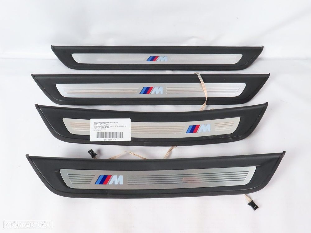 Conjunto de rodapés M Seminovo/ Original BMW 5 (G30, F90)/BMW 5 Touring (G31) 51... - 1
