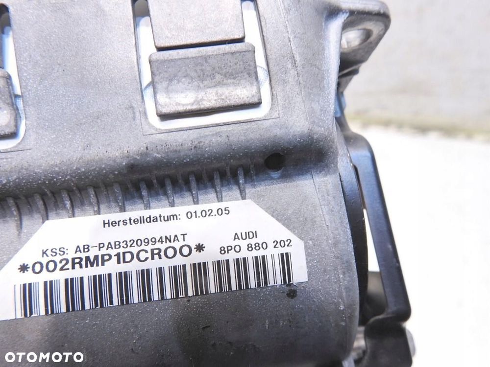 PODUSZKA AIRBAG PASAŻERA AUDI A3 8P 8P0880202 - 6