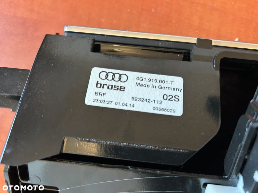 RADIO NAWIGACJA WYŚWIETLACZ EKRAN WINDA AUDI A6 C7 4G1919601T - 9