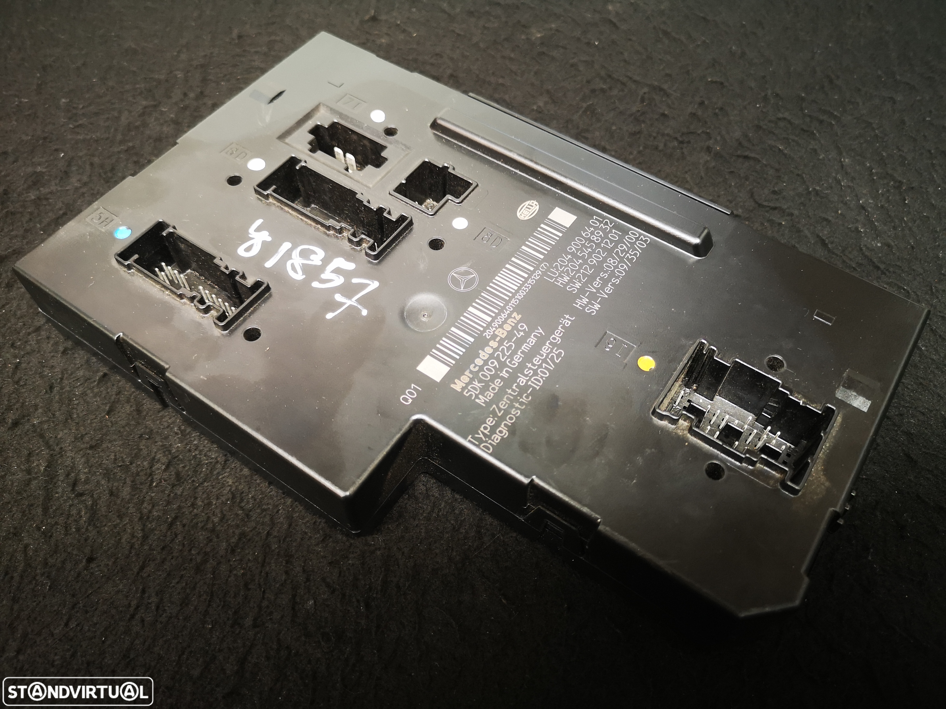 Caixa de FUSIVEIS SAM Mercedes w204 class C 2011-2014 - 2