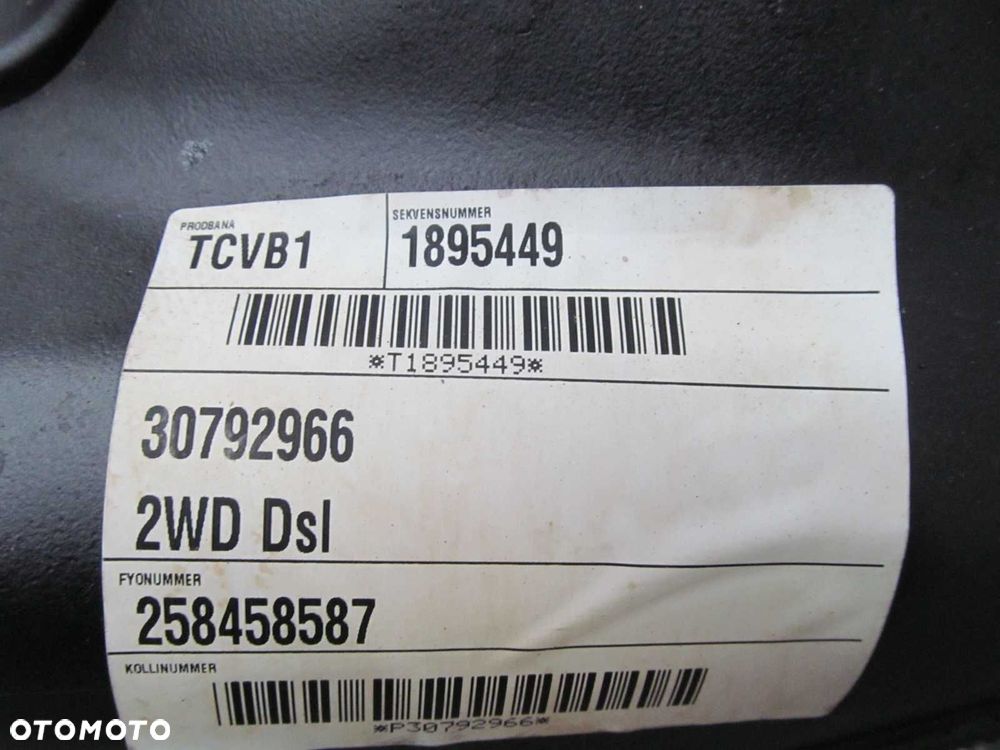 VOLVO S80 II V70 III 2.4 D5 06-13 BAK ZBIORNIK PALIWA 30792966 30732963 - 8