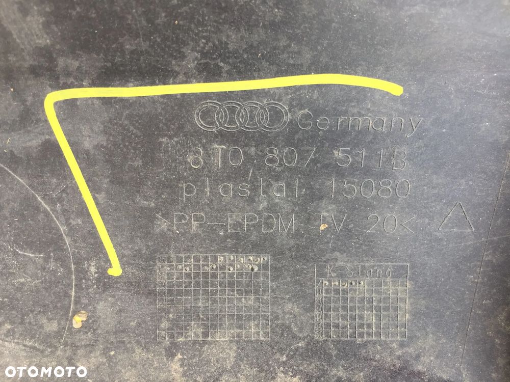 AUDI A5 8T0 COUPE CABRIO S-LINE 2007-2011 ZDERZAK TYLNY TYŁ - 13