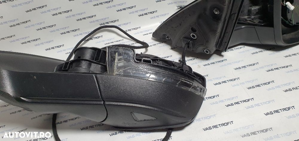 SET Oglinzi Rabatabile SKODA Octavia 3 5E Incalzite Electrice Heliomat - 5