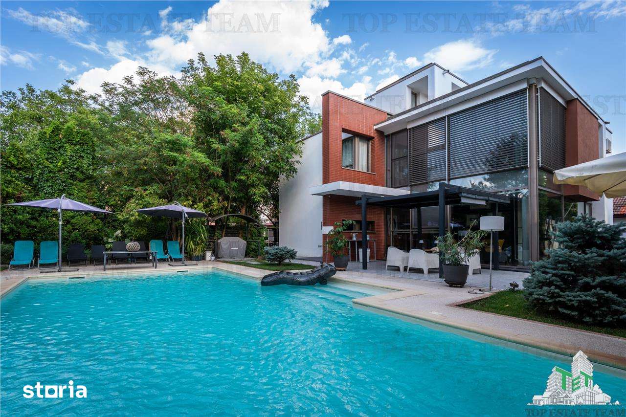 Vila premium cu 7 camere, piscina privata si terasa de 90 mp, situata - Imagine principală: 2/20