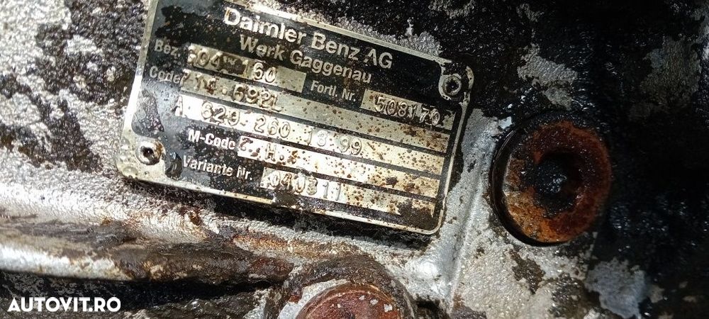 Cutie viteze autobuz Mercedes  Conecto cod A 6202601899 - 6