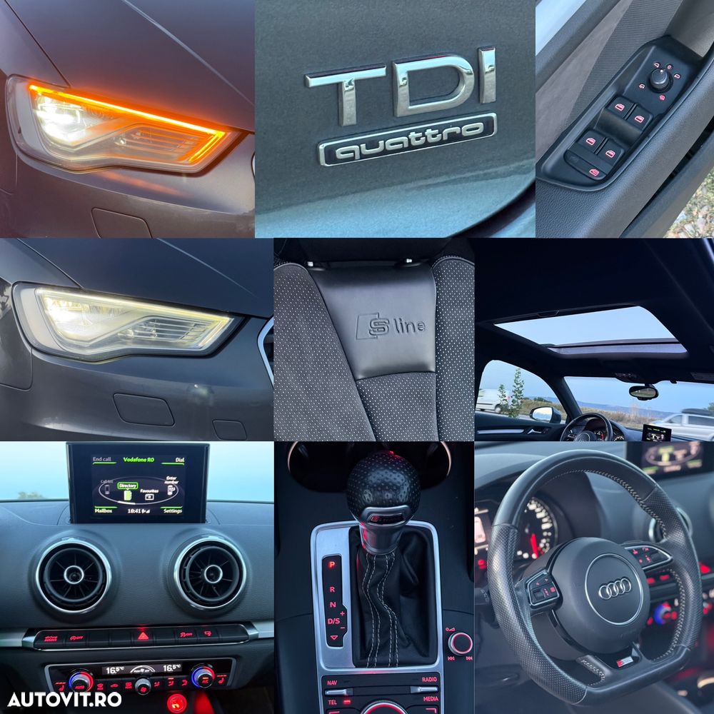 Audi A3 2.0 TDI Sportback (clean diesel) S tronic S line Sportpaket - 6