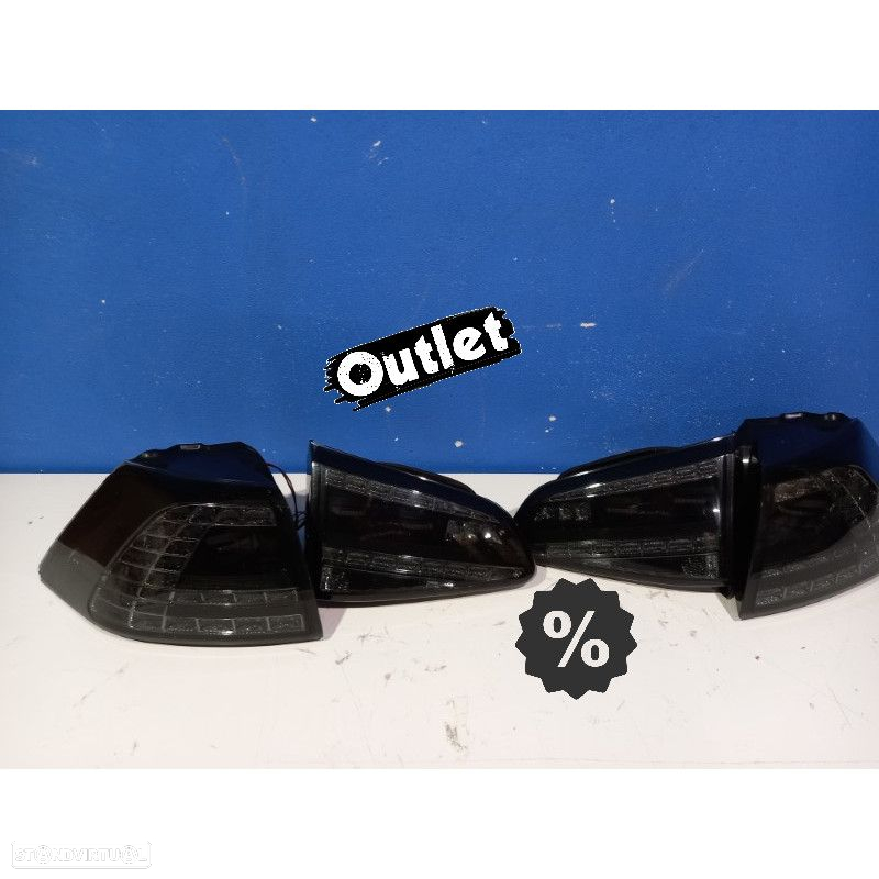 R010475C1 FAROLINS VOLKSWAGEN VW GOLF VII LIMOUSINE 12-17 LED PRETO - 4
