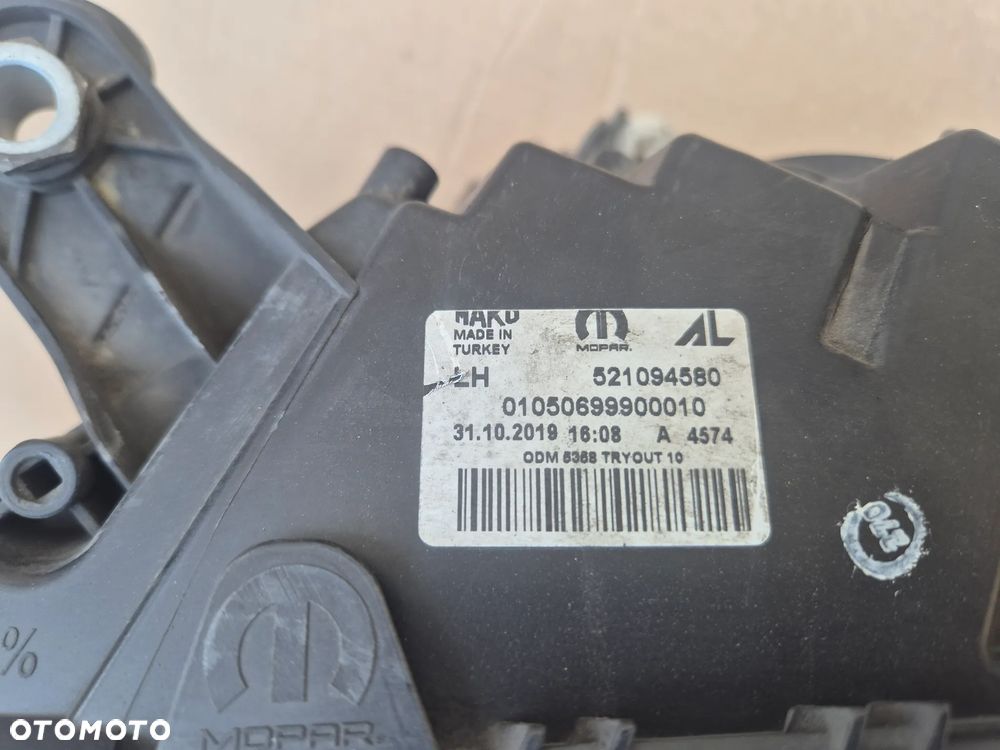 Fiat Doblo komplet lamp.czarne.Oryginały MOPAR.EU.2015-2022 - 7