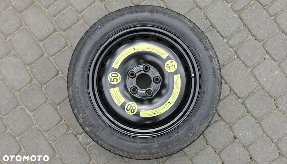 Koło Dojazdowe 17 Mercedes E-Klasa W212 5x112 ET 39 155/70 R17 2124000002 - 1