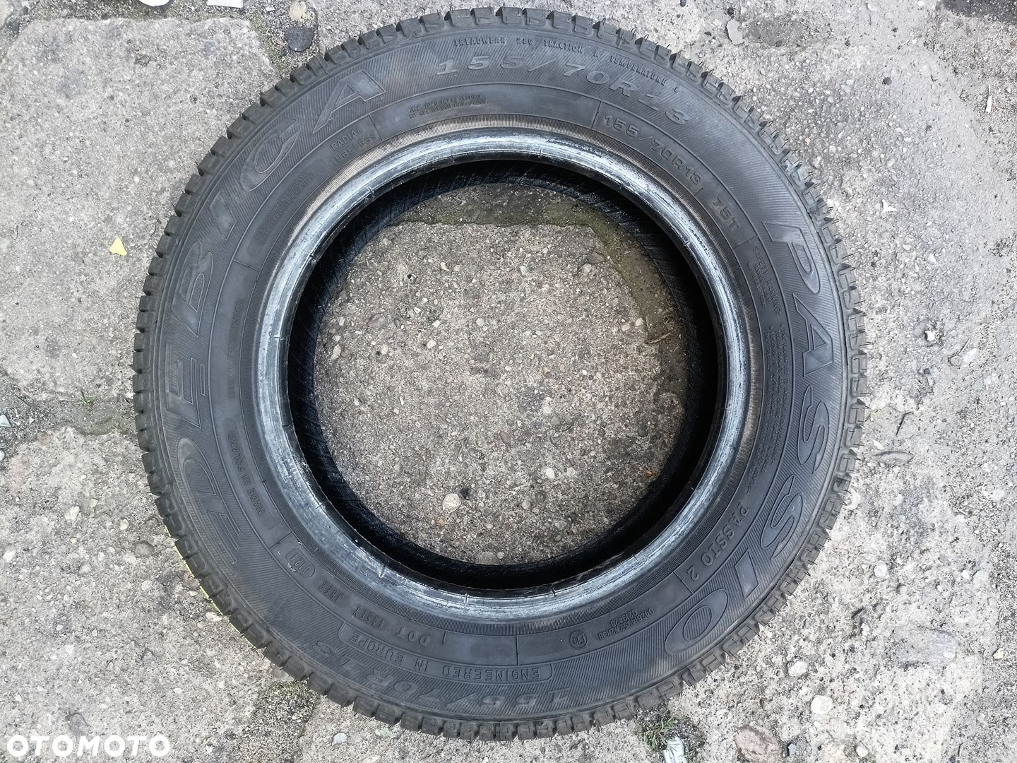 155/70R13 Dębica Passio 2 opona pojedynka lato - 4