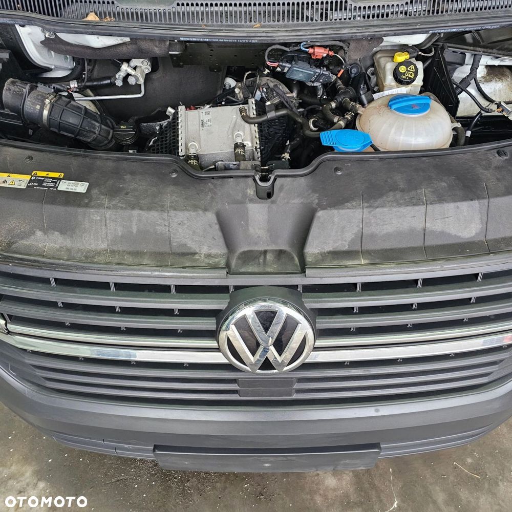 VW T6.1 kompletny przód pas przedni zderzak maska błotnik lampy BIAŁY LB9A - 6