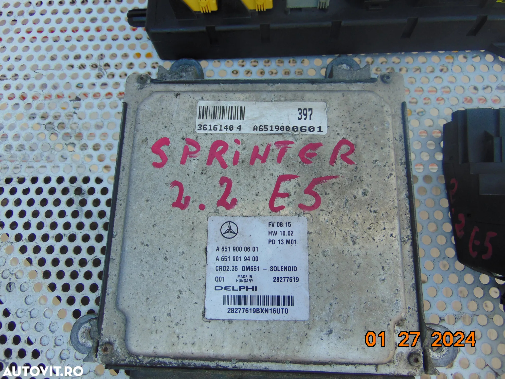Kit pornire mercedes Sprinter 2.2 euro 5 w906 - 10