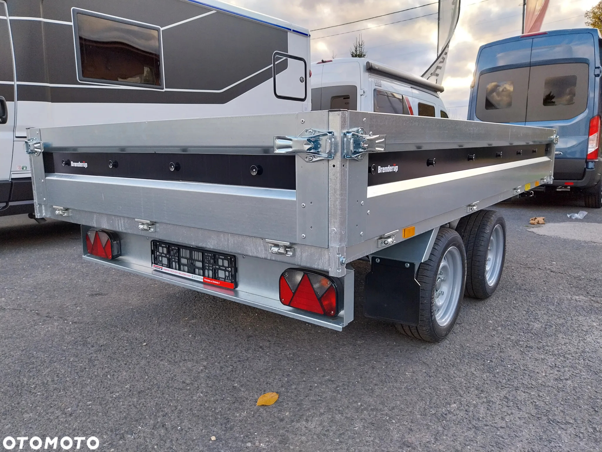 Brenderup KIPPER BT4310STB 2700kg 308x168x34 WYWROTKA PRZYCZEPA NOWA! - 9