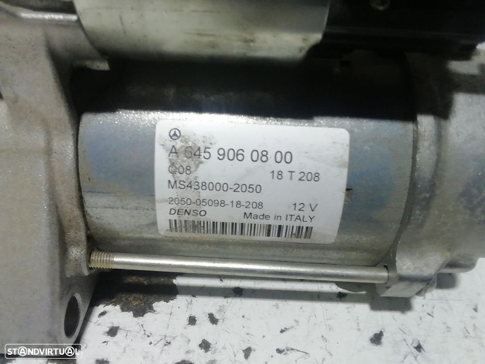 MOTOR ARRANQUE MERCEDES-BENZ CLASSE GLA 2018 - 2