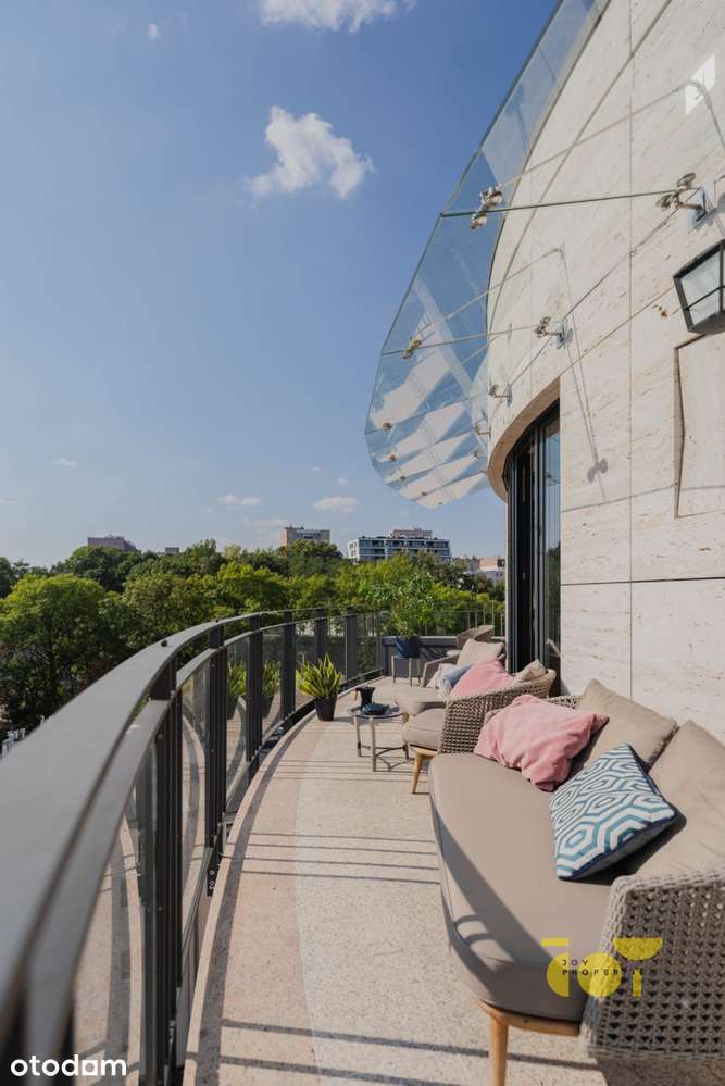 Nowa Cena! Penthouse 180m2, Mokotów, 4 sypialnie - Pełny obrazek: 5/20