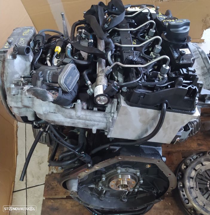 Motor Mercedes C220 cdi 170cv 2009 OM 646811 W204 caixa manual 6v ref: 716608 - 4