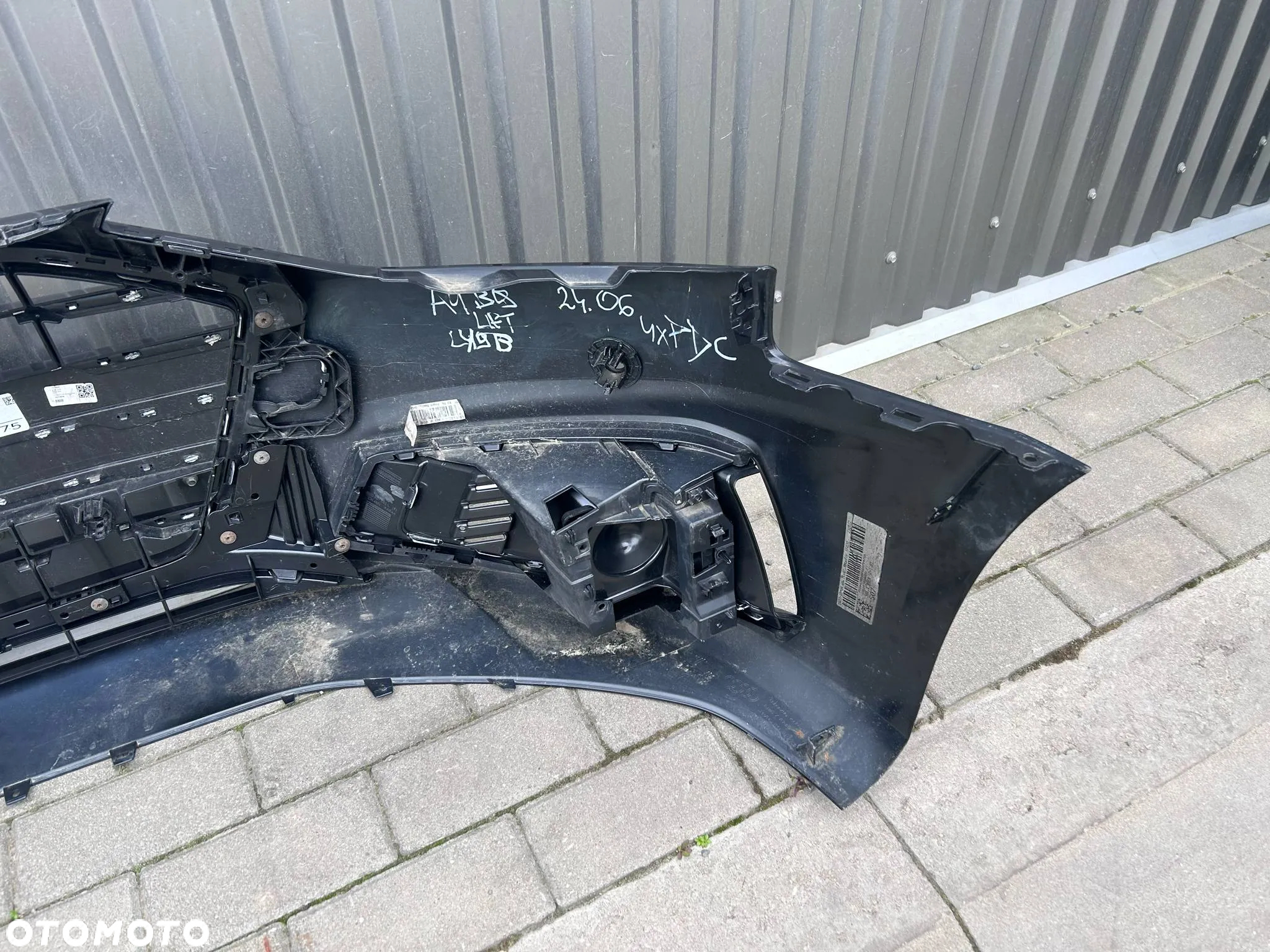 Audi A4 B9 8W Lift Zderzak Przód Przedni Kompletny LY9B - 7