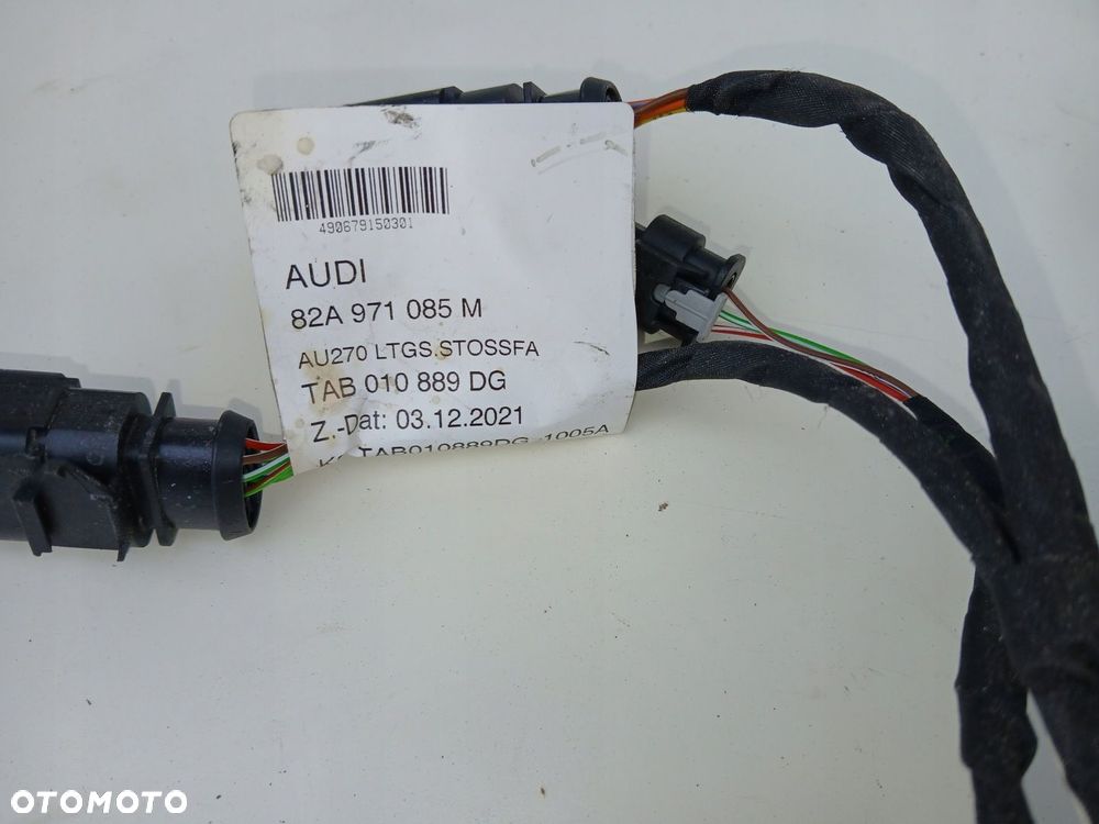 AUDI A1 82A wiązka zderzaka PDC 82A971085M - 3