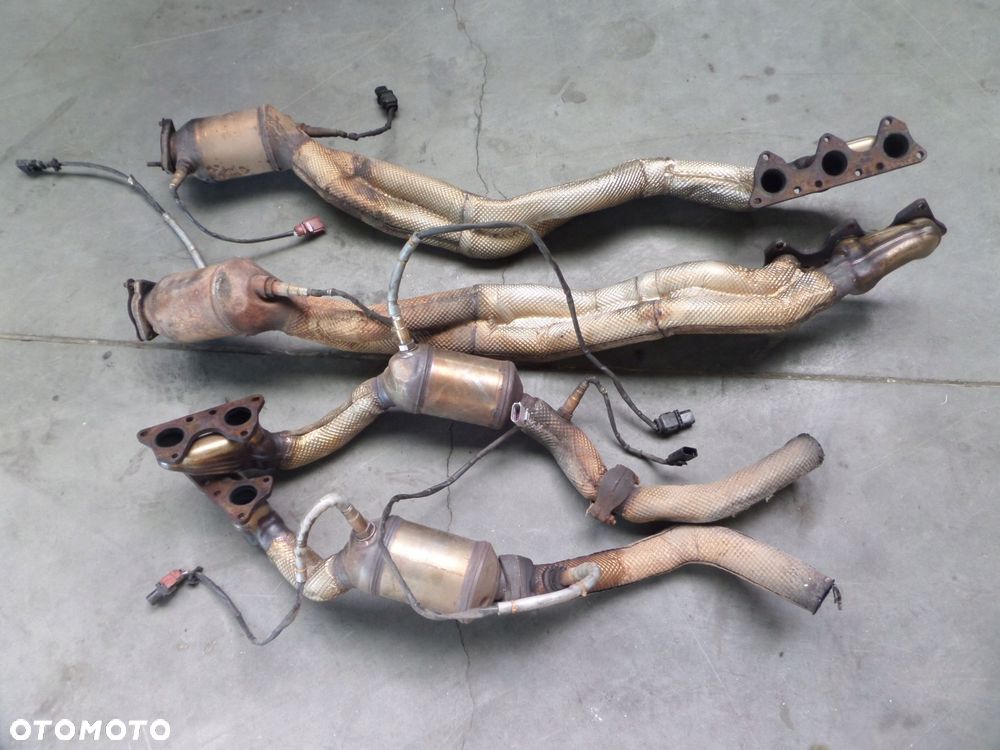 audi s6 c6 5.2 v10 fsi katalizatory komplet - 1