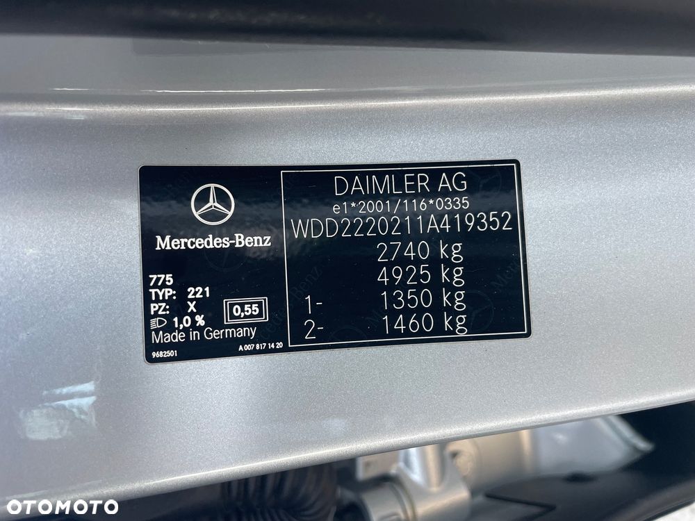 Mercedes-Benz Klasa S 350 d 4-Matic 9G-TRONIC - 23