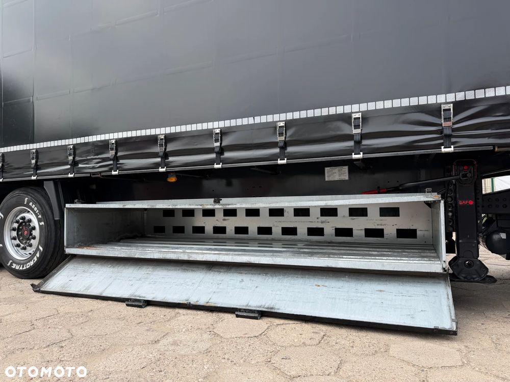 Schmitz Cargobull FLIEGL / SAF / DACH PODNOSZONY / KOSZ PALETOWY / CAŁA CZARNA / OŚ PODNOSZONA / NOWE OPONY / STANDARD / 2023 ROK !! - 11