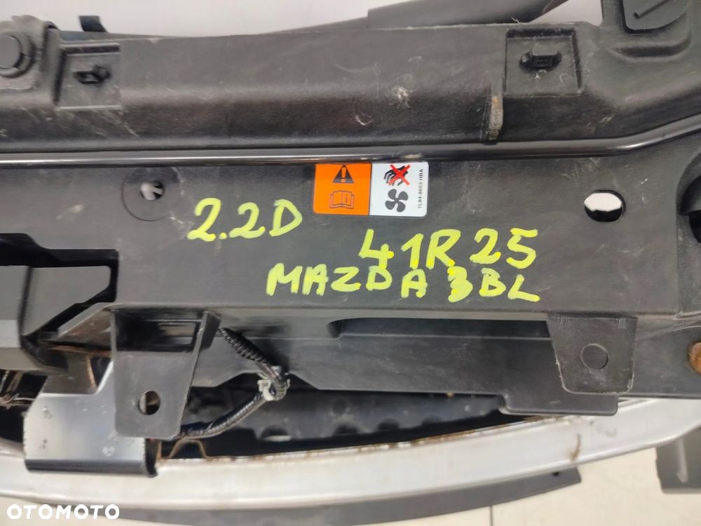 MAZDA 3 BL 08R- PAS PRZEDNI CHŁODNICE KOMPLET 2.2 D DIESIEL - 9
