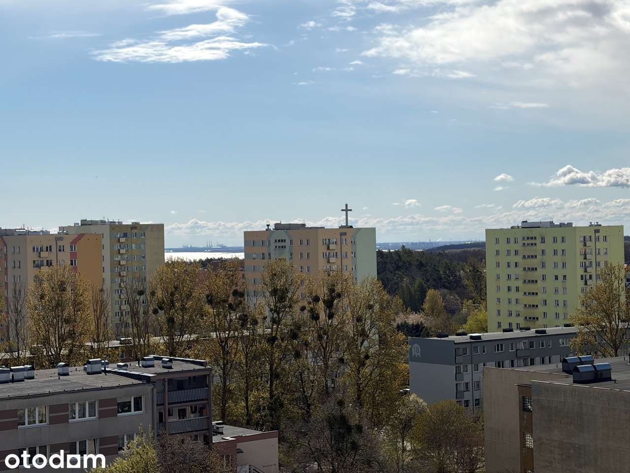 Gdynia Witomino, 2 pokoje - 37,6m2 , słoneczne z widokiem na morze