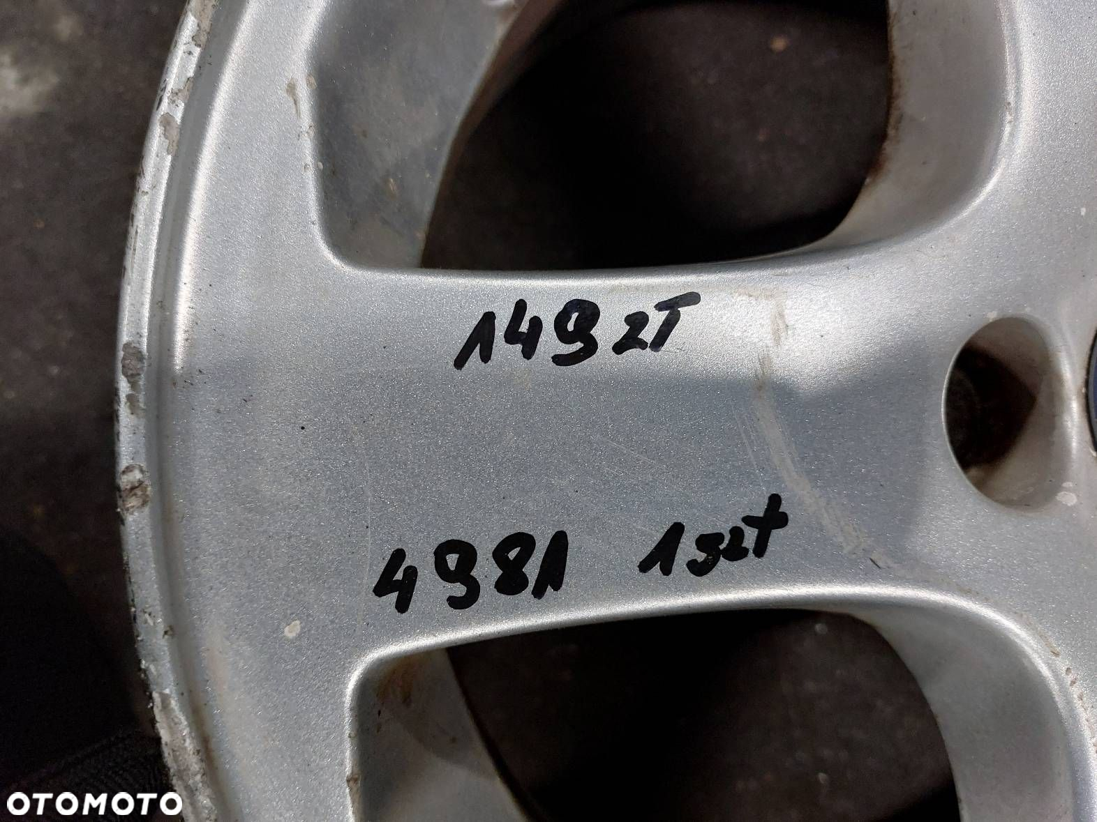 FELGA ALUMINIOWA 1 SZT 5x110 6,5Jx16 ET41 FI65,1 SAAB 9-3 II 12785708 - 2