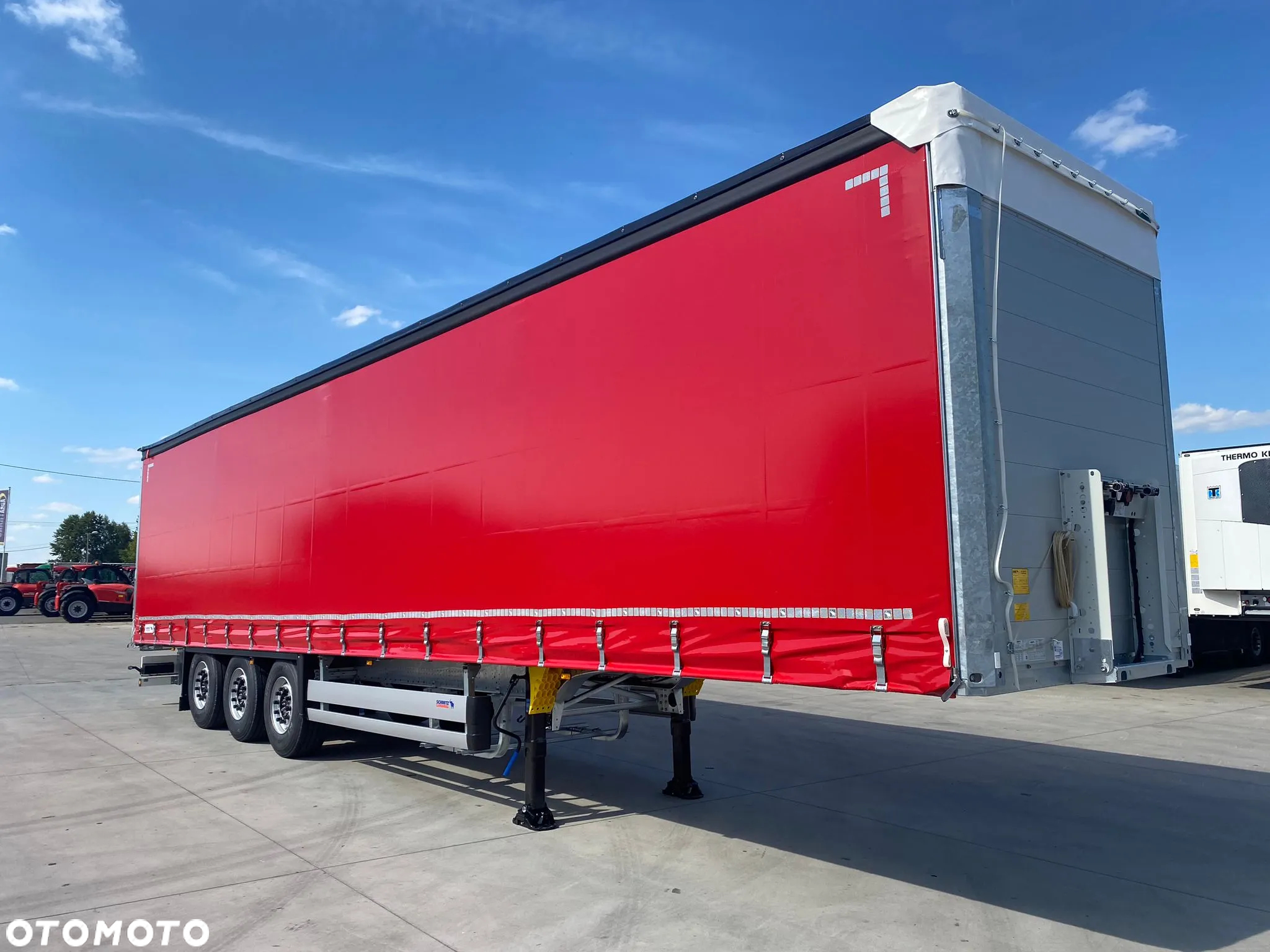 Schmitz Cargobull odbiór w Polsce, naczepa plandeka firanka, 2025r. - 6