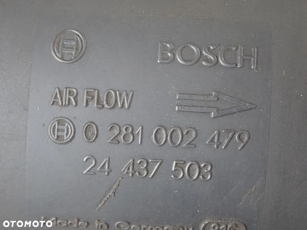 PRZEPŁYWOMIERZ POWIETRZA OPEL VECTRA C SIGNUM OMEGA FRONTERA ZAFIRA 2,0 2,2D - 4