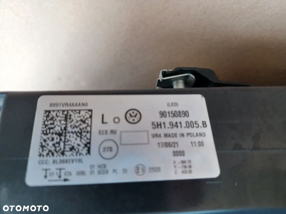Lampa przednia lewa półled VW Golf 8 VIII oryg 5H1 - 5