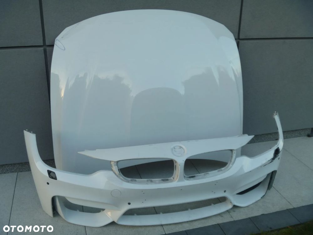 BMW 3 F80 F82 M3 M4 MASKA SILNIKA ŁADNA ORYGINAŁ - 3