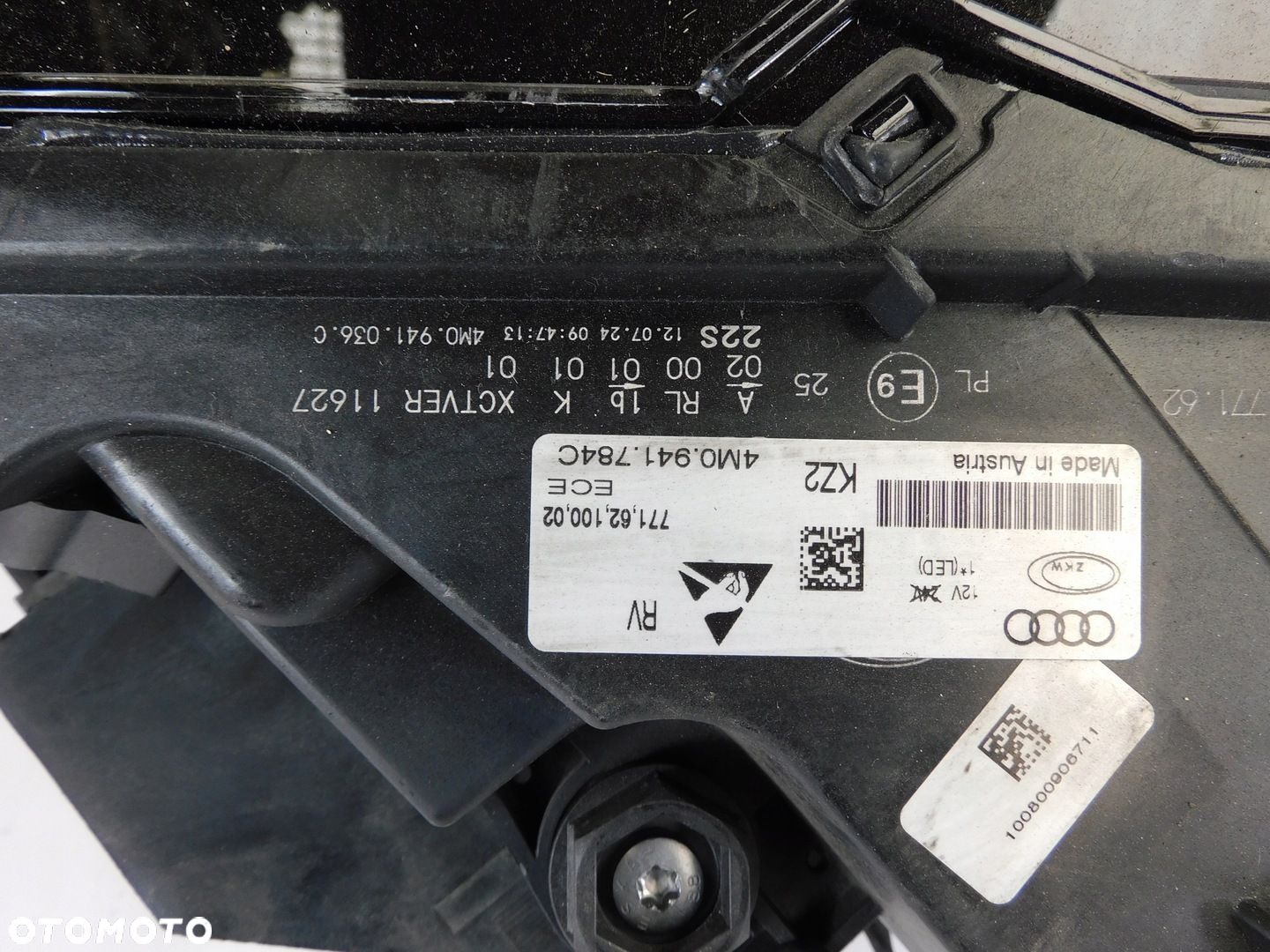 AUDI Q7 4M LAMPA PRAWA MATRIX 4M0941036C 4M0941784C ŚLIZG WIĄZKA - 15